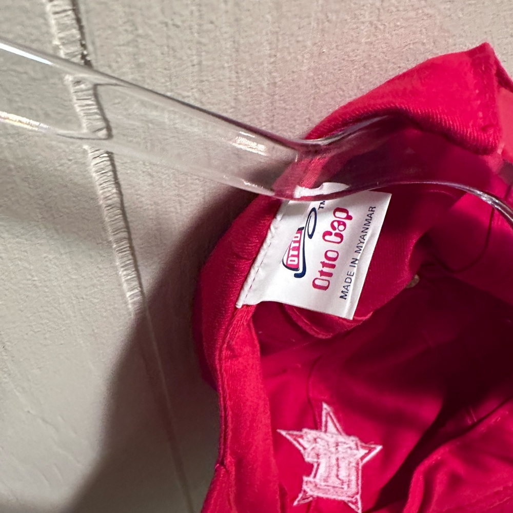 OTTO Red Baseball Cap - Picture 2 of 3